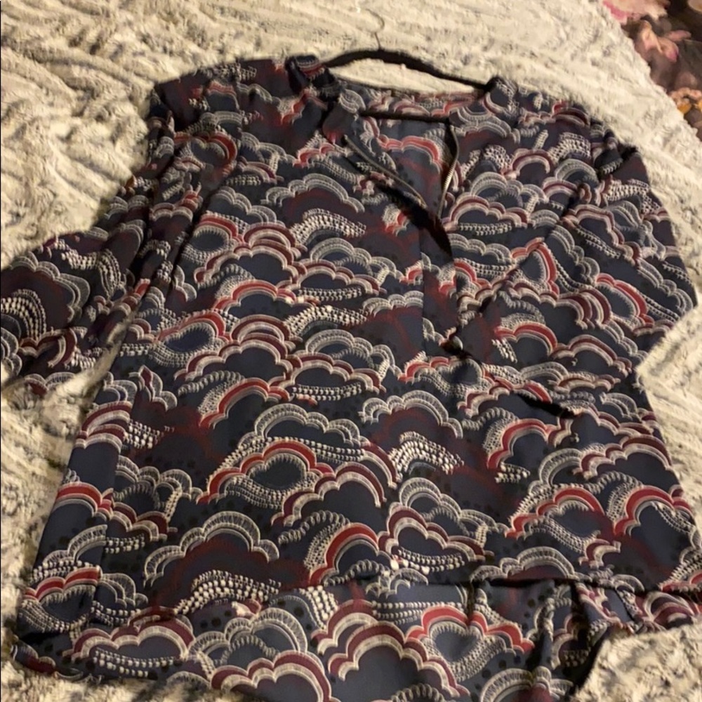 Navy Printed Tunic